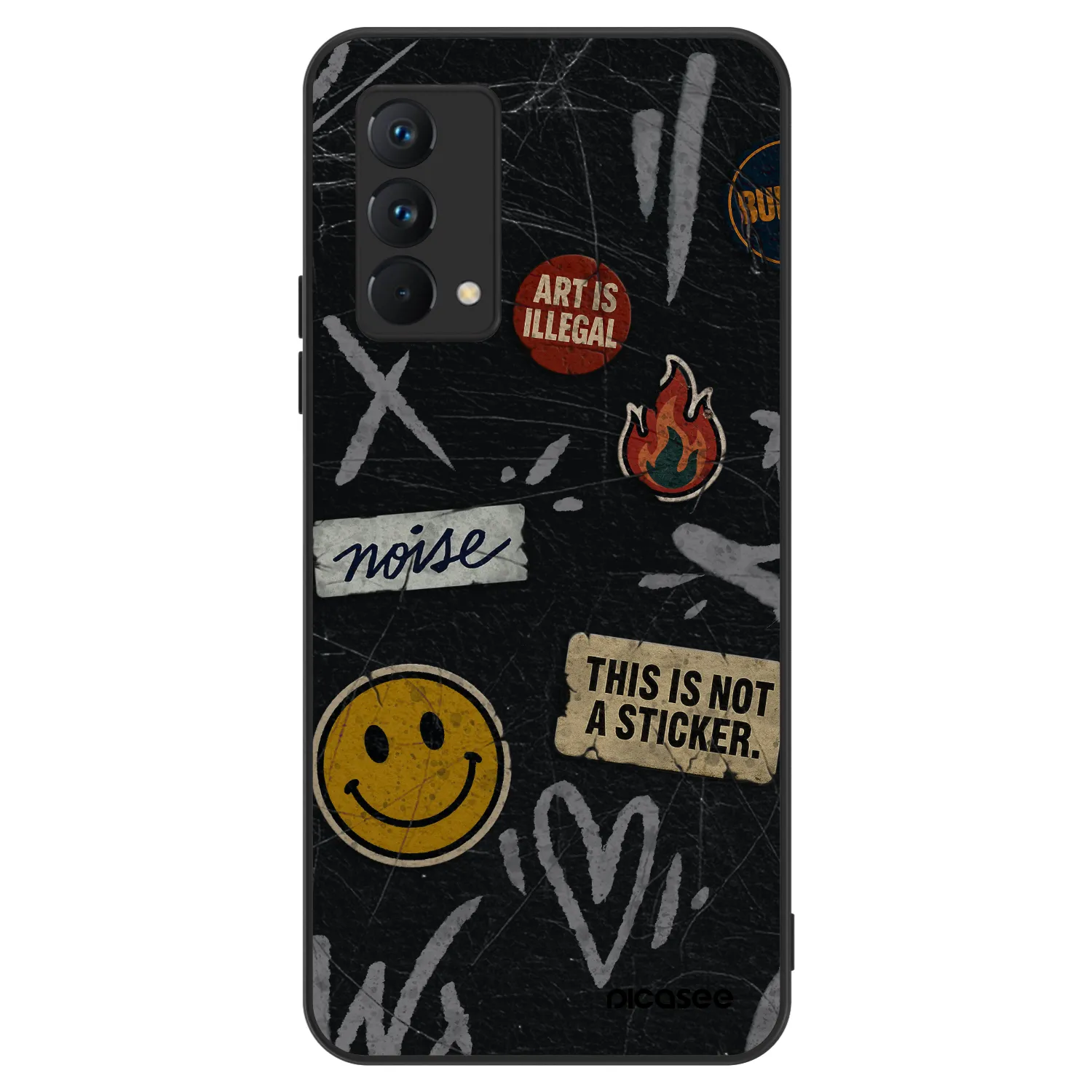 Picasee ULTIMATE CASE pro Realme GT Master Edition 5G - STICKERS x TAGS