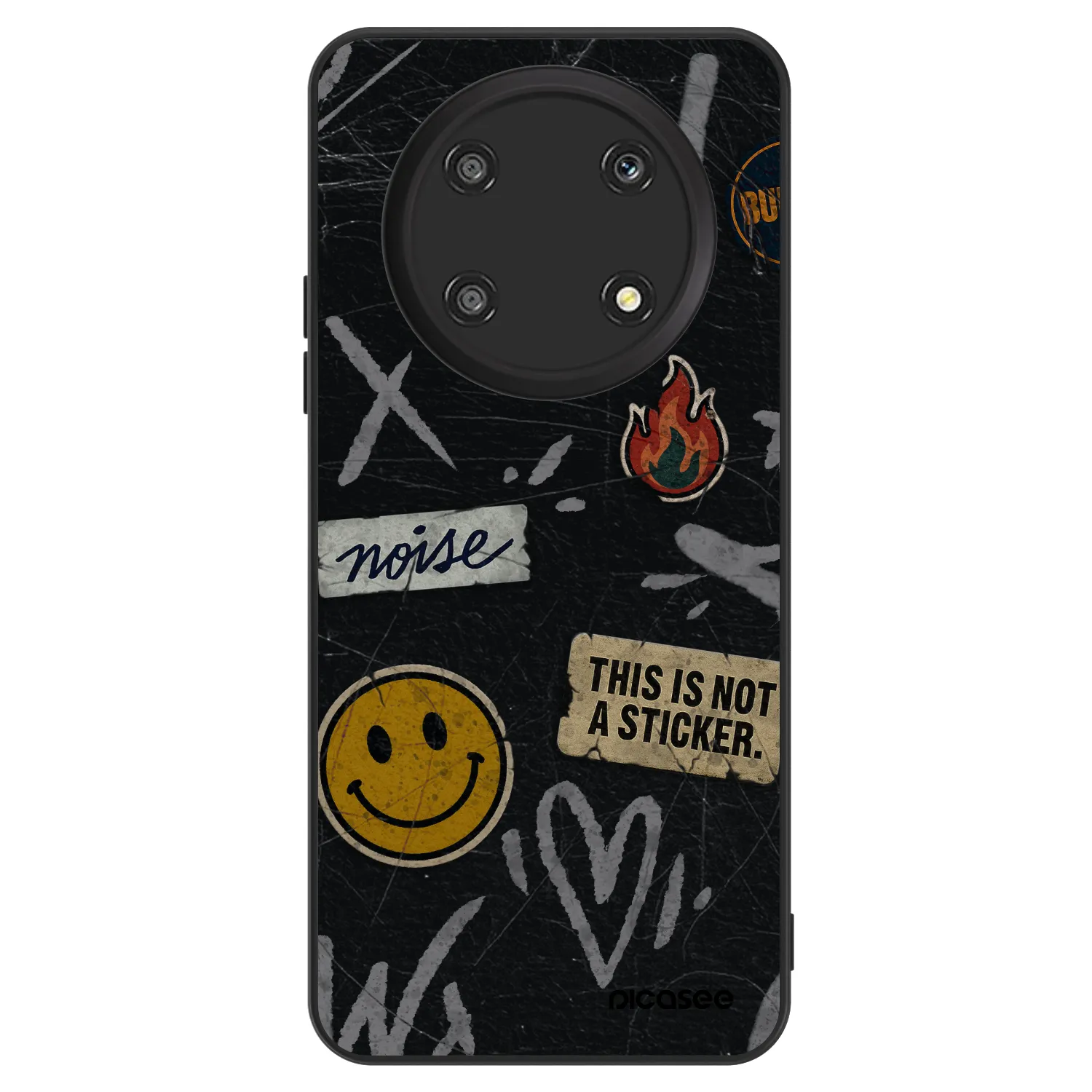 Picasee ULTIMATE CASE pro Honor Magic4 Lite 5G - STICKERS x TAGS