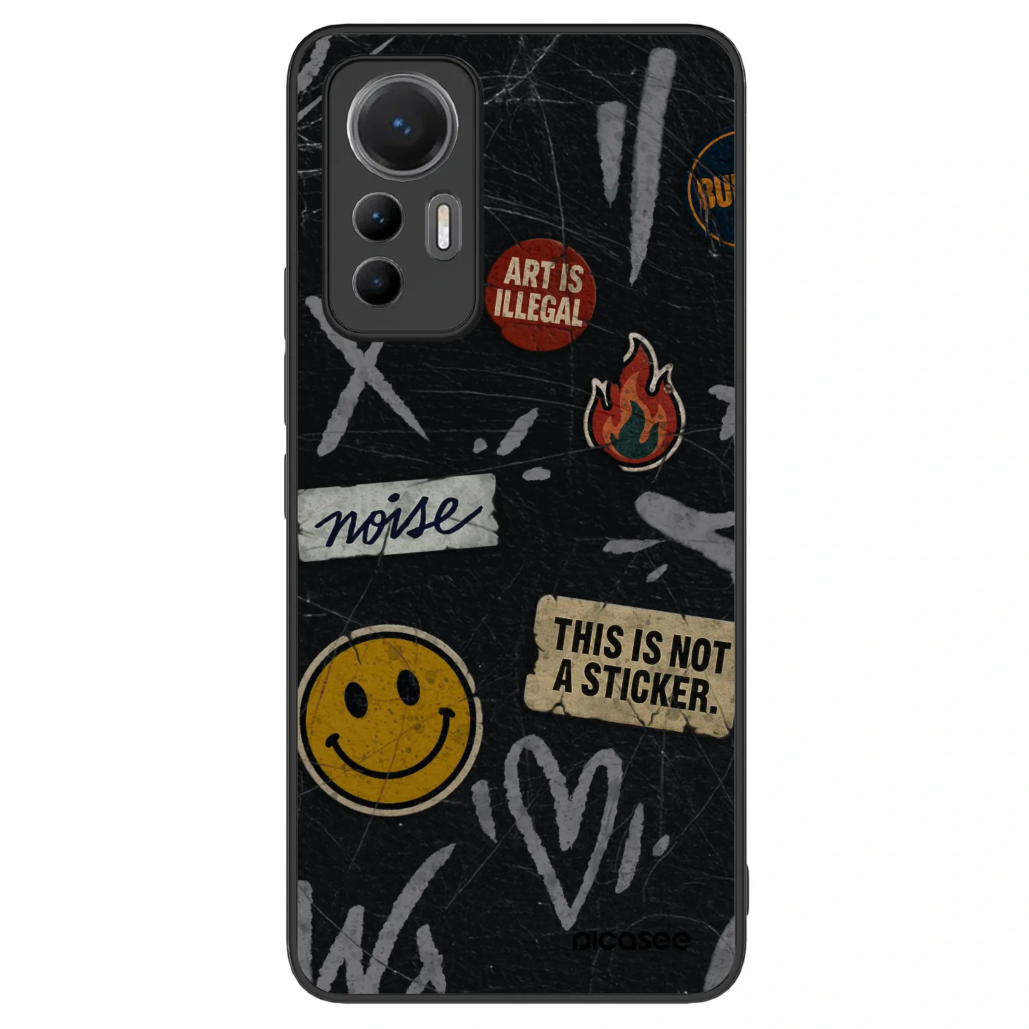 Picasee ULTIMATE CASE pro Xiaomi 12 Lite - STICKERS x TAGS