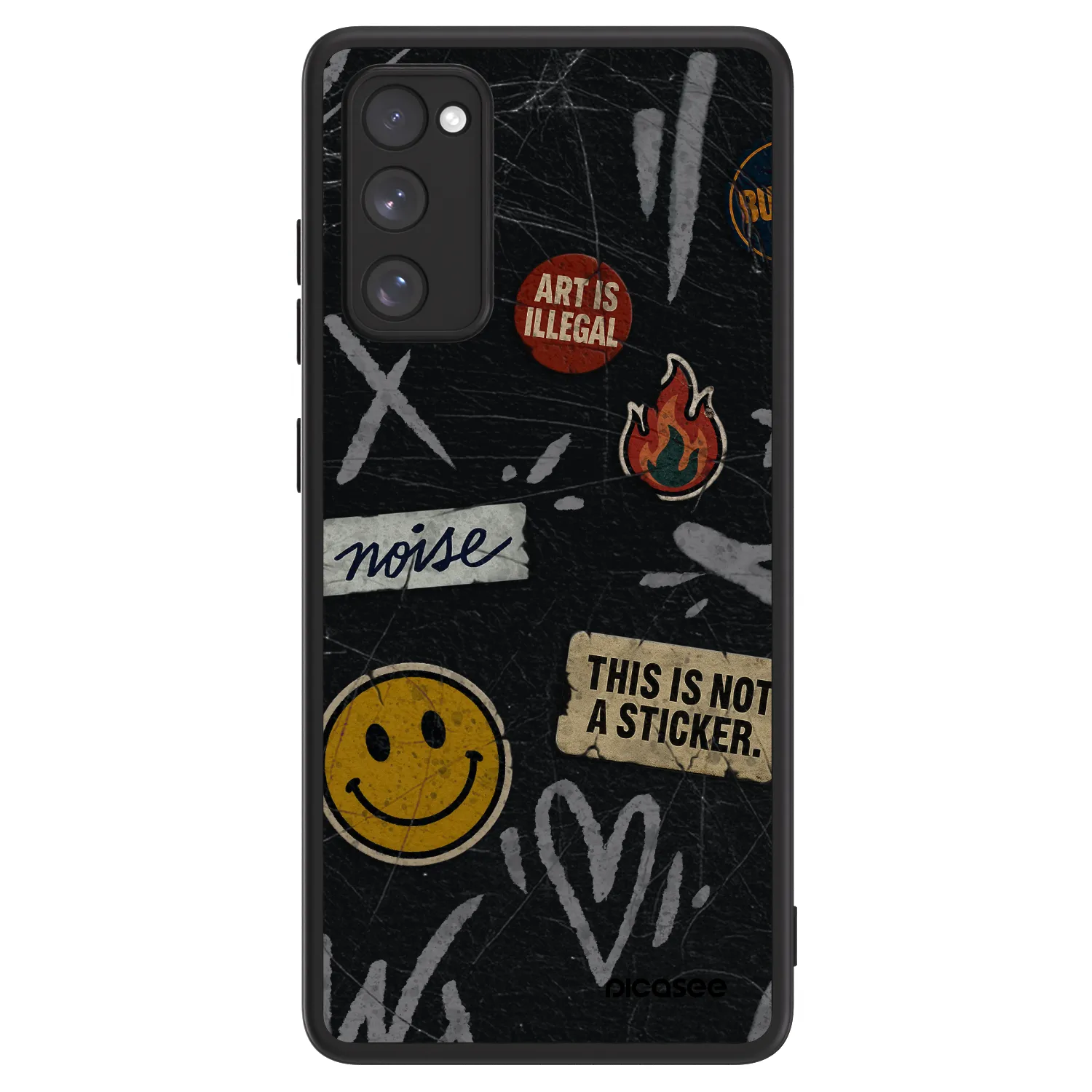Picasee ULTIMATE CASE PowerShare pro Samsung Galaxy S20 FE - STICKERS x TAGS