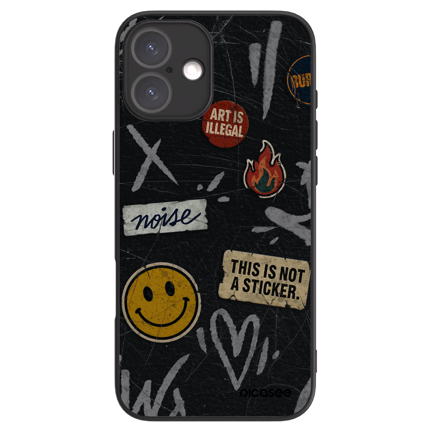 Picasee ULTIMATE CASE pro Apple iPhone 16 Plus - STICKERS x TAGS