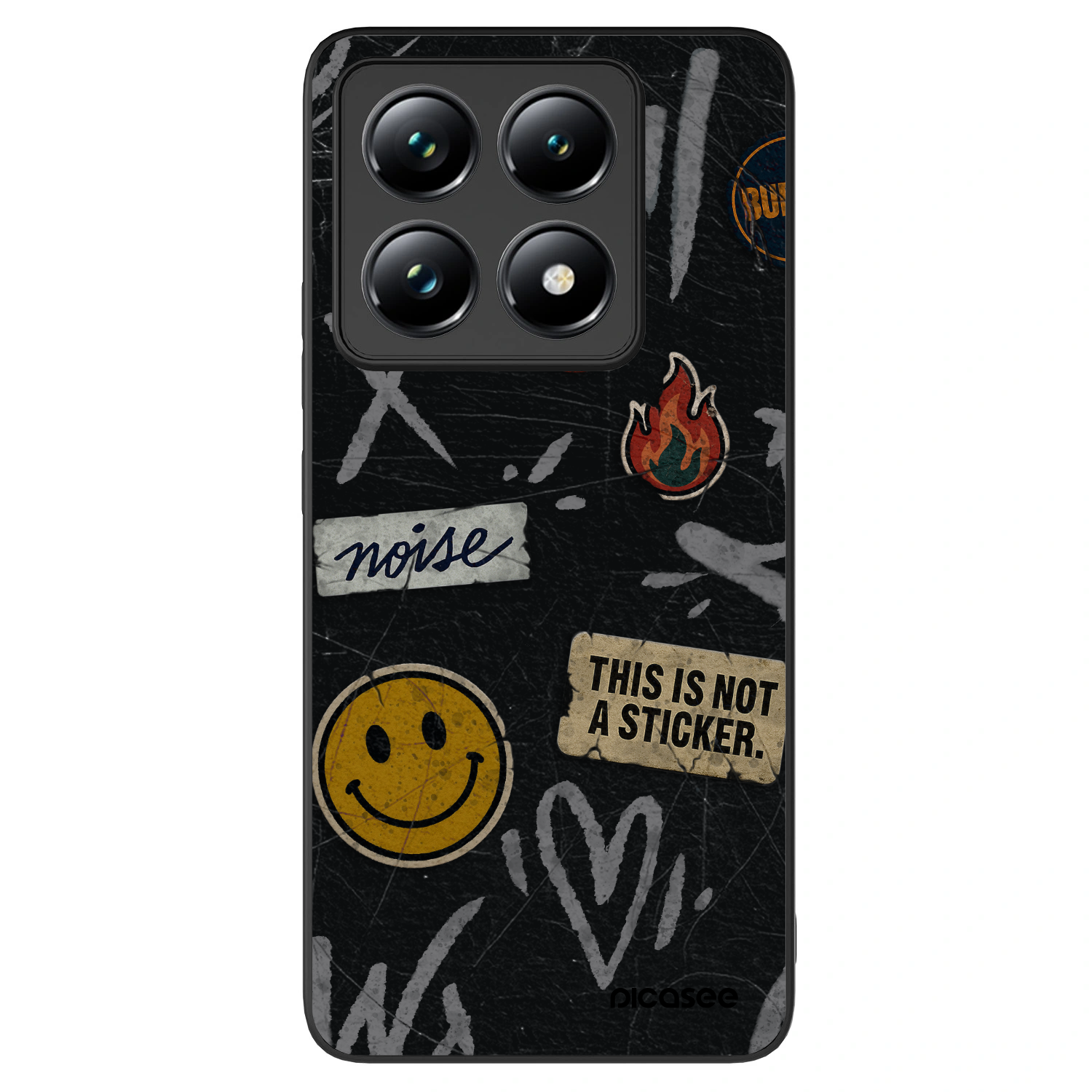 Picasee ULTIMATE CASE pro Xiaomi 14T Pro - STICKERS x TAGS