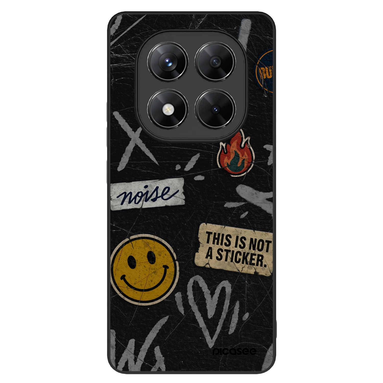 Picasee ULTIMATE CASE pro Xiaomi Redmi Note 14 Pro 5G - STICKERS x TAGS
