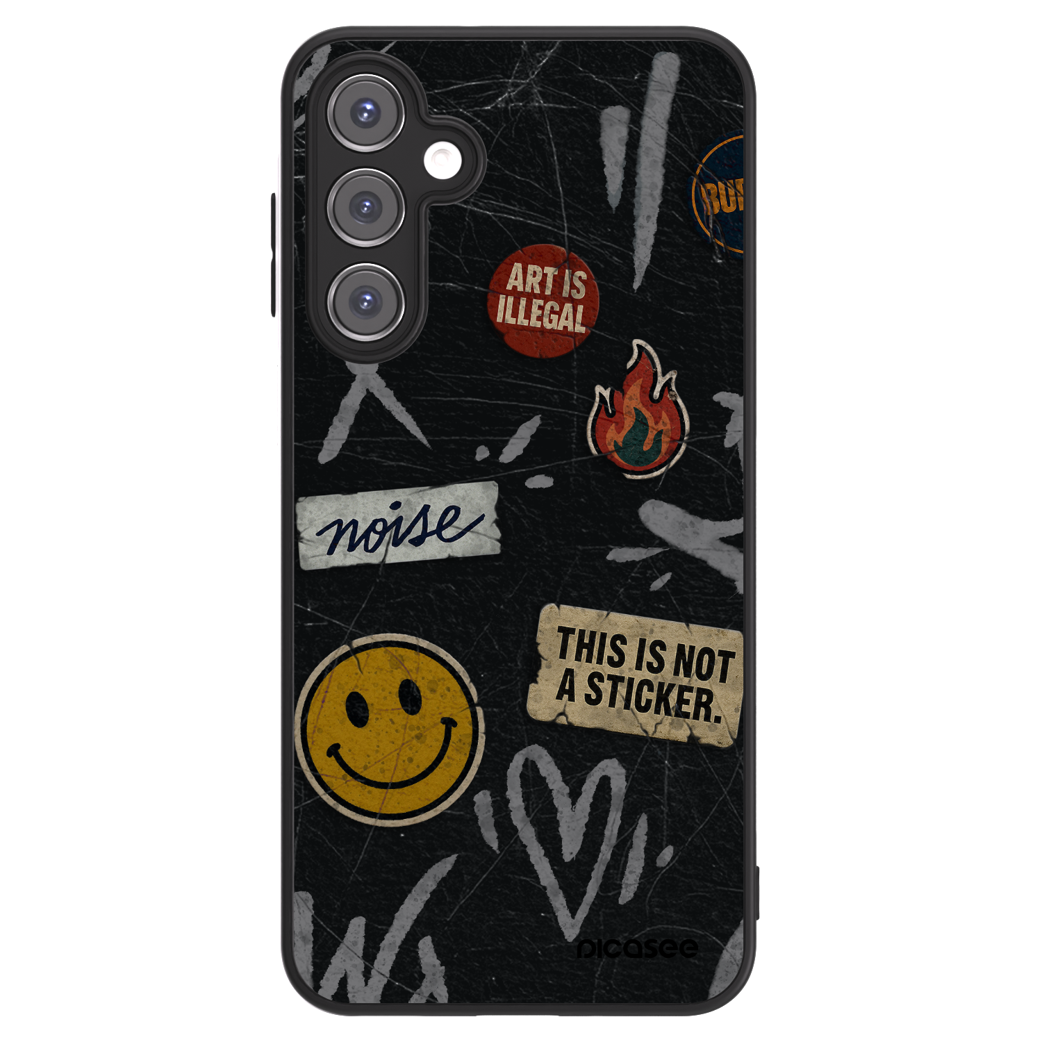 Picasee ULTIMATE CASE pro Samsung Galaxy A16 5G - STICKERS x TAGS
