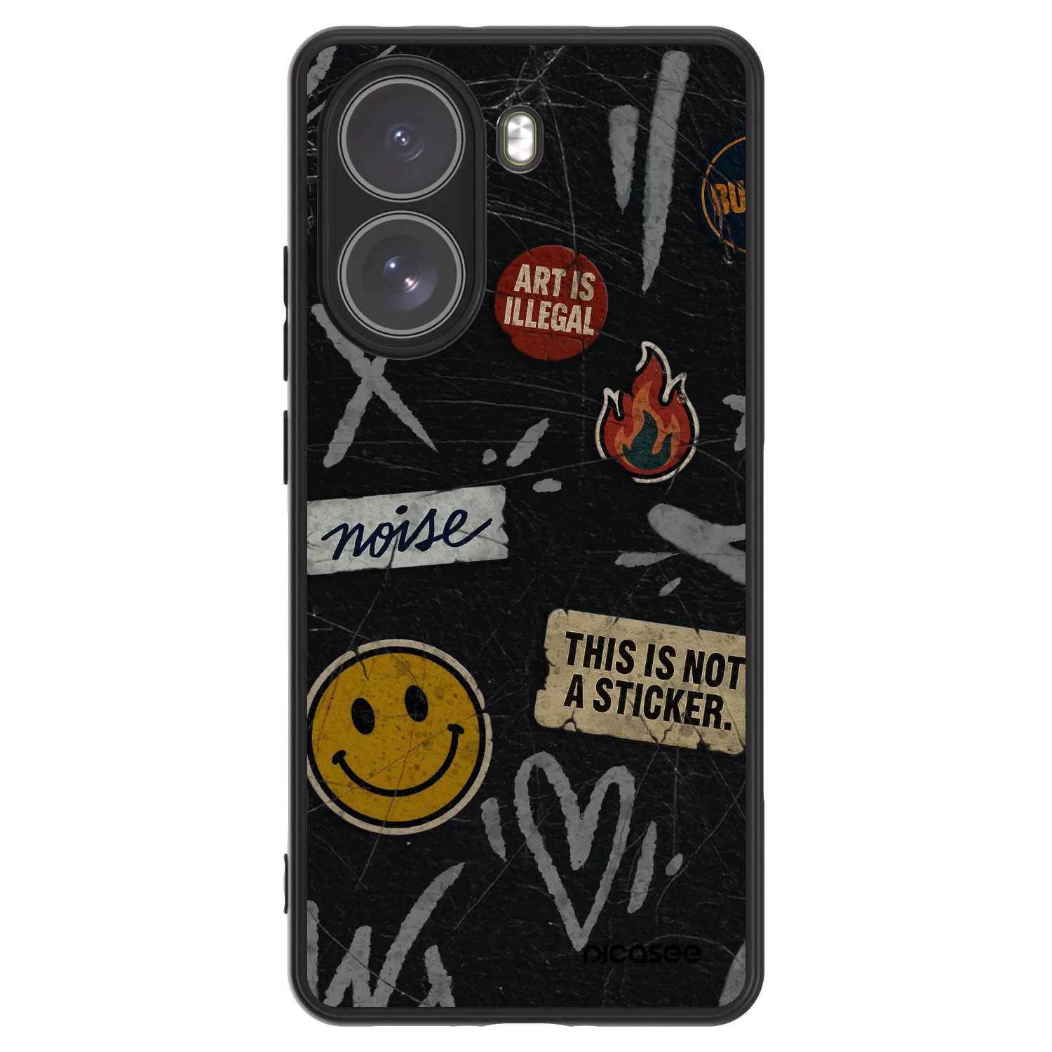 Picasee ULTIMATE CASE pro Xiaomi Poco X7 Pro 5G - STICKERS x TAGS