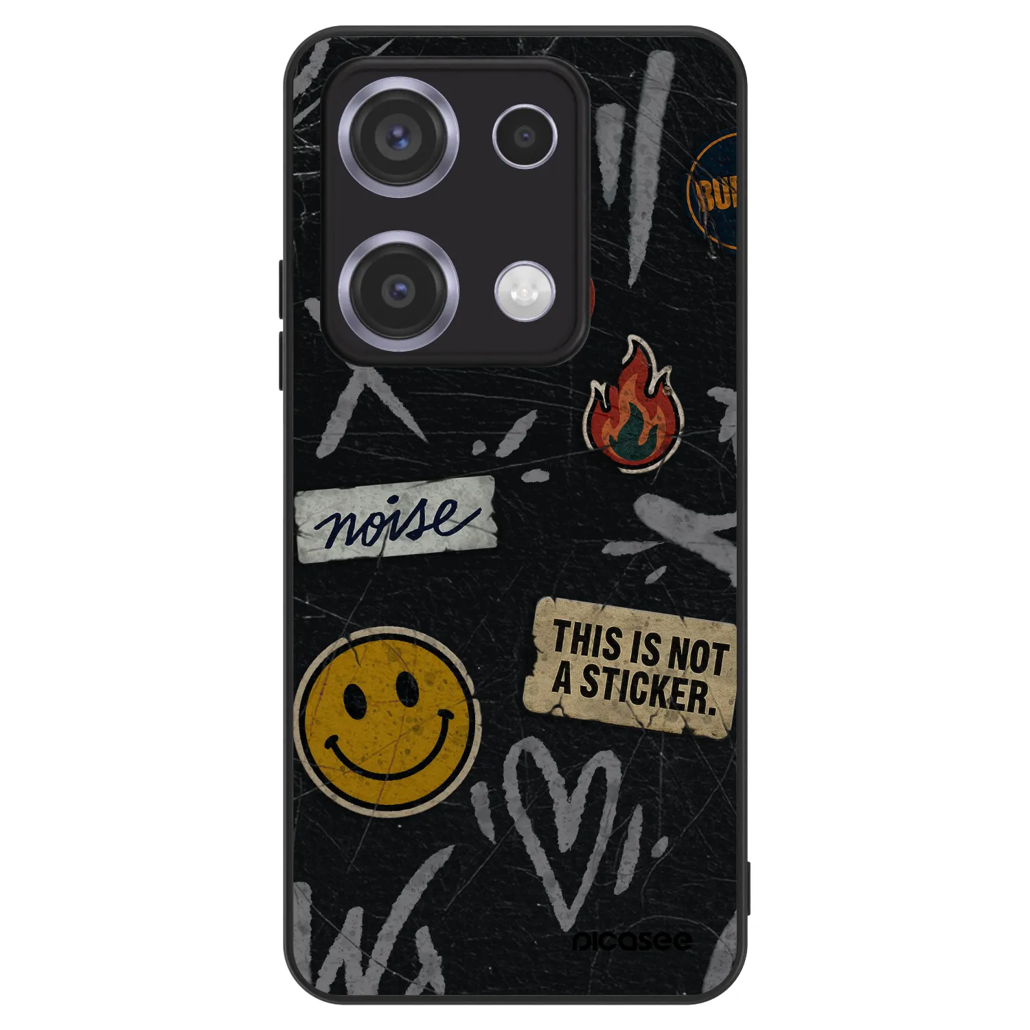Picasee ULTIMATE CASE pro Xiaomi Redmi Note 14S - STICKERS x TAGS