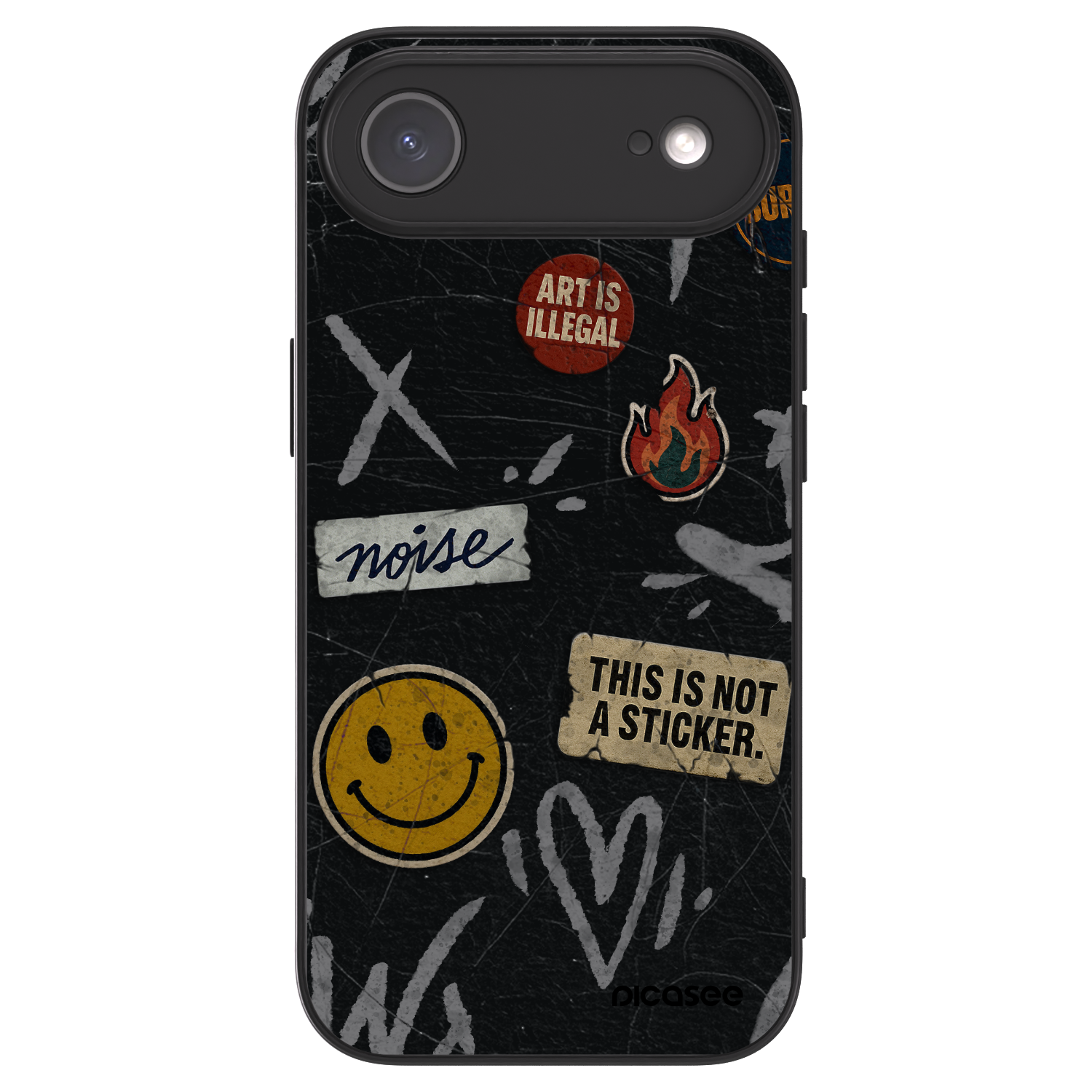 Picasee ULTIMATE CASE pro Apple iPhone Air - STICKERS x TAGS