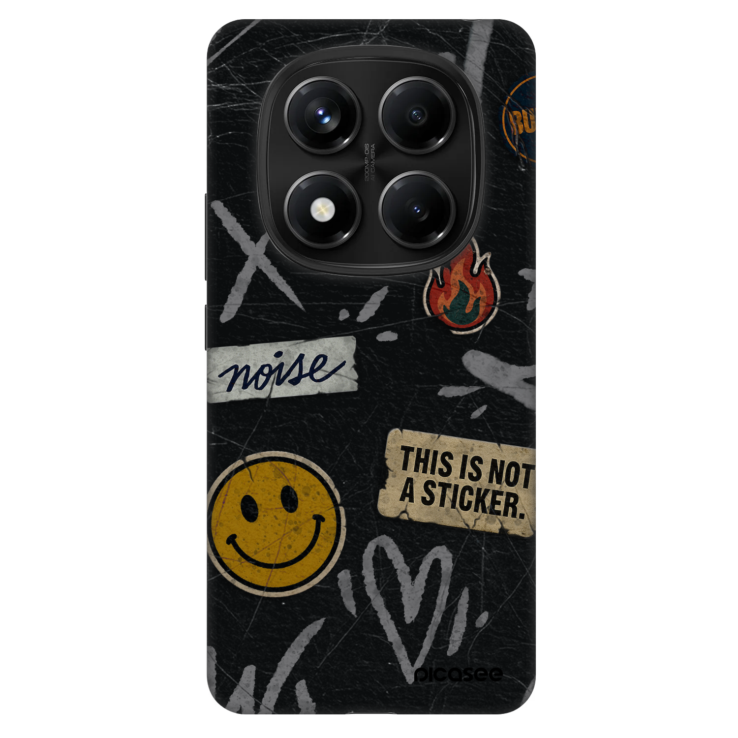 Picasee Fashion Case pro Xiaomi Redmi Note 14 Pro 5G - STICKERS x TAGS