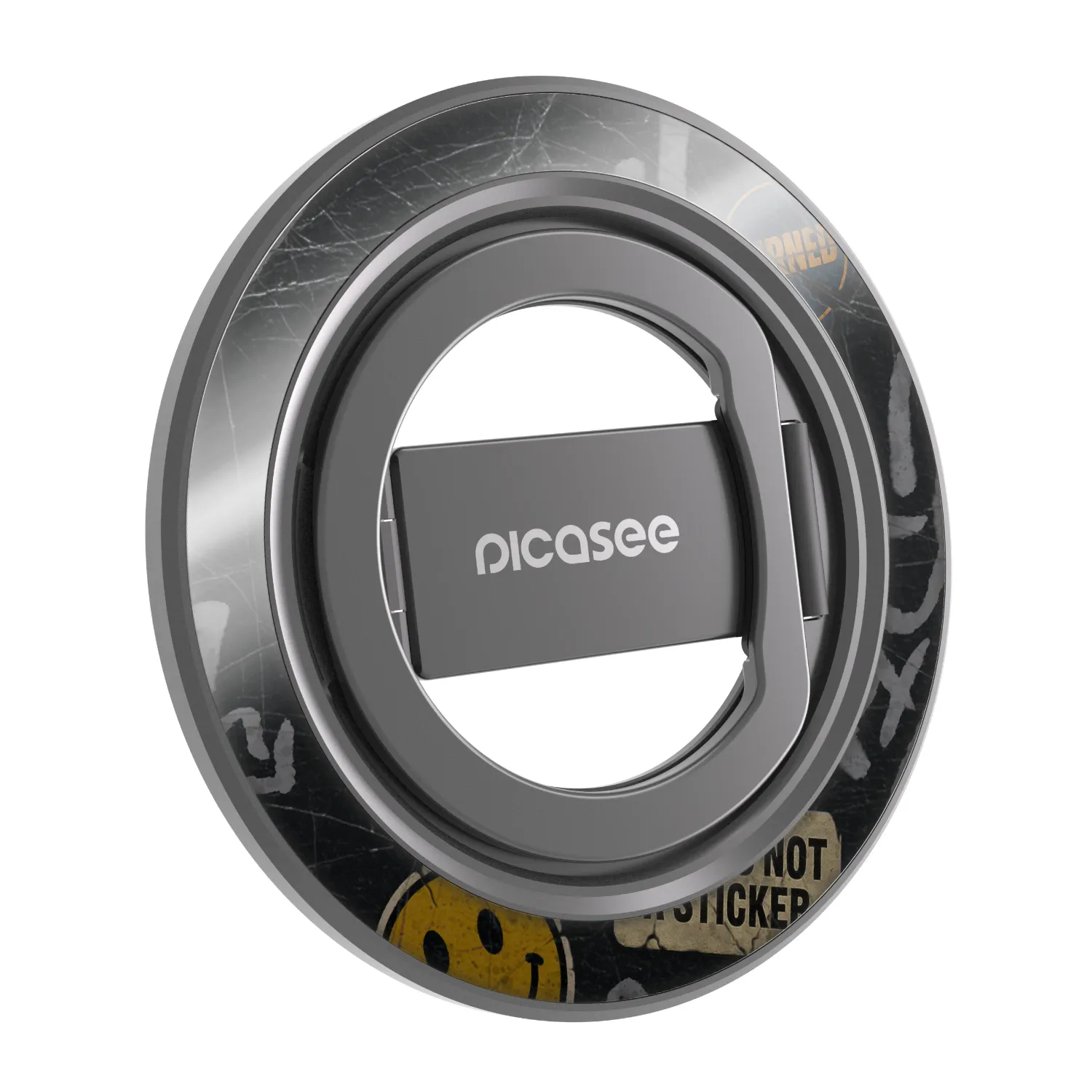 Picasee Magnetický držák - Černý - STICKERS x TAGS