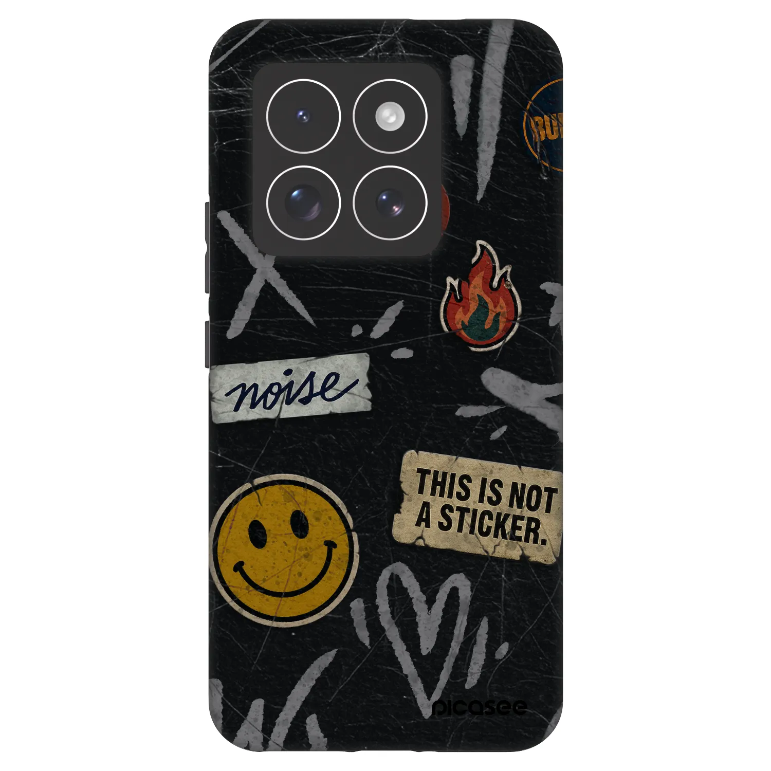 Picasee Fashion Case pro Xiaomi 14 Pro - STICKERS x TAGS