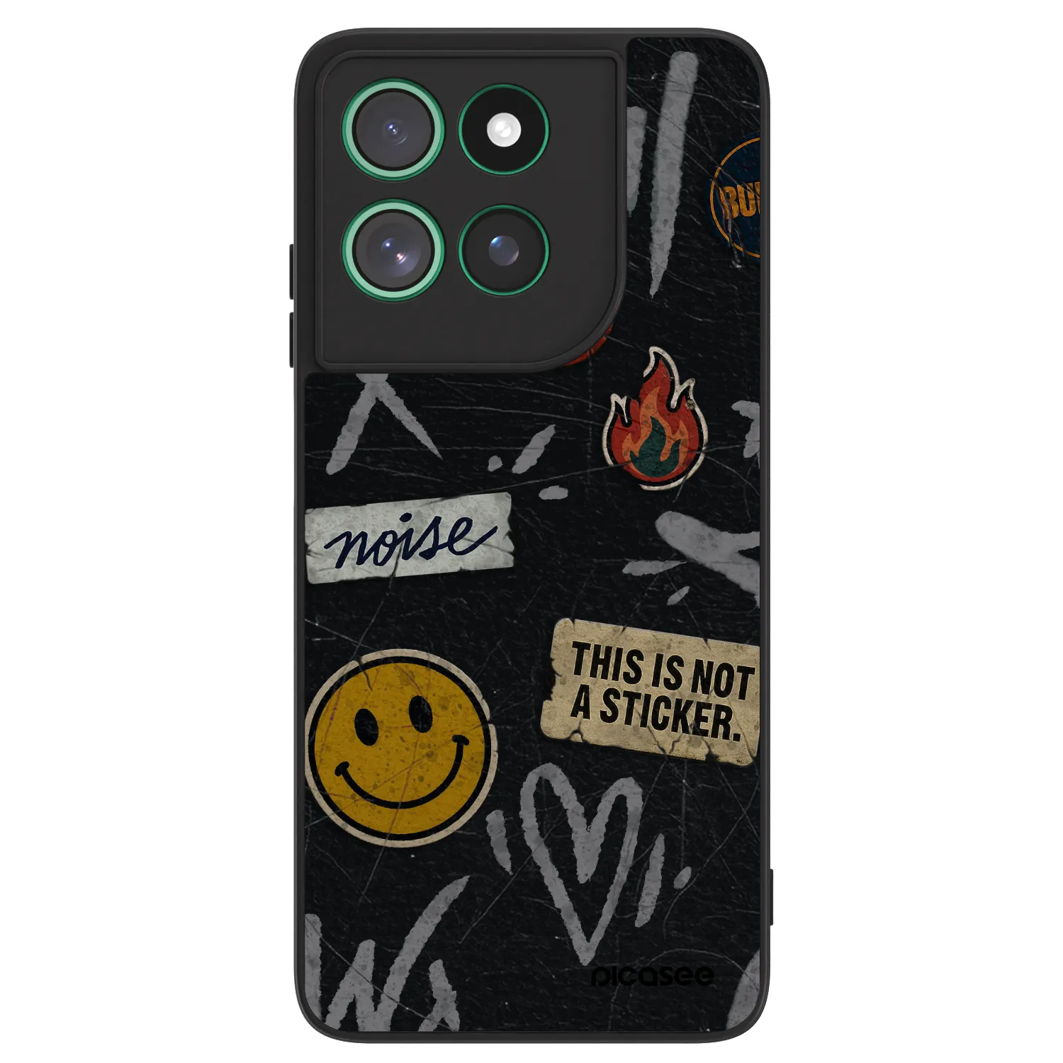 Picasee ULTIMATE CASE pro Motorola Moto G57 Power - STICKERS x TAGS
