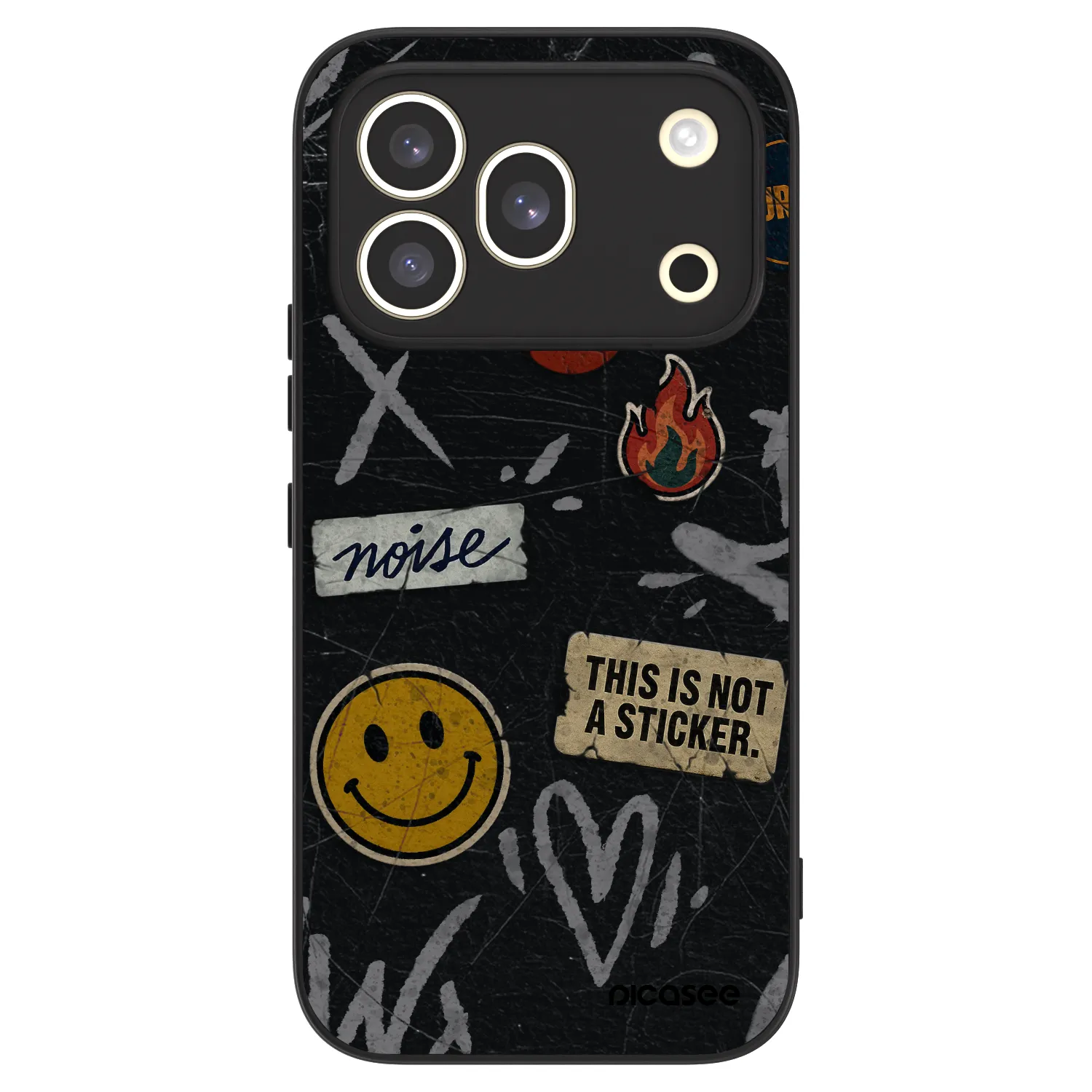 Picasee ULTIMATE CASE pro Honor 600 Pro - STICKERS x TAGS