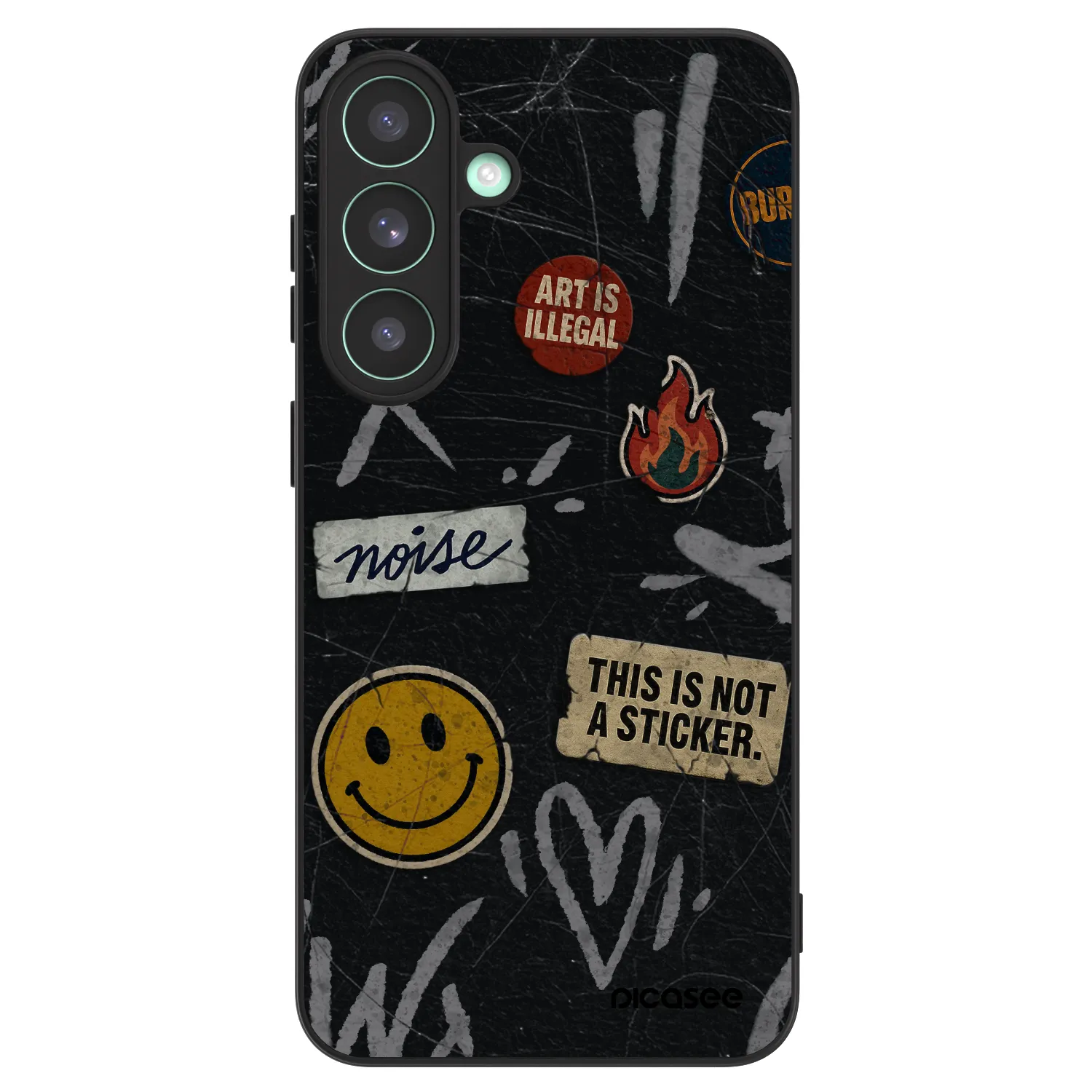 Picasee ULTIMATE CASE PowerShare pro Samsung Galaxy S26 FE - STICKERS x TAGS