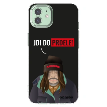 Picasee silikonový průhledný obal pro Apple iPhone 12 - Bezďák