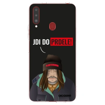 Picasee silikonový průhledný obal pro Samsung Galaxy A20s - Bezďák