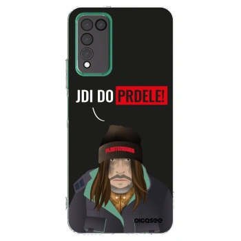 Picasee silikonový průhledný obal pro Honor 10X Lite - Bezďák