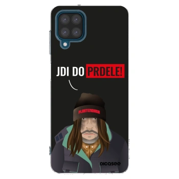 Picasee silikonový průhledný obal pro Samsung Galaxy A12 A125F - Bezďák