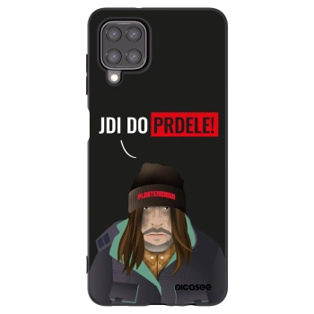 Picasee silikonový černý obal pro Samsung Galaxy A12 A125F - Bezďák