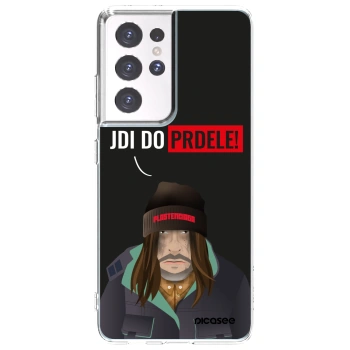 Picasee silikonový průhledný obal pro Samsung Galaxy S21 Ultra 5G G998B - Bezďák