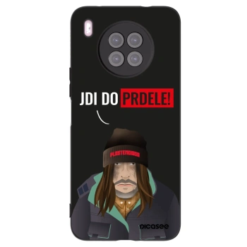Picasee silikonový černý obal pro Huawei Nova 8i - Bezďák