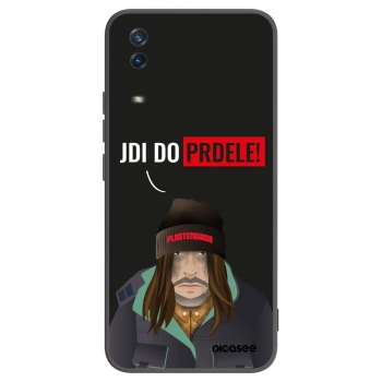Picasee silikonový černý obal pro Vivo Y11s - Bezďák