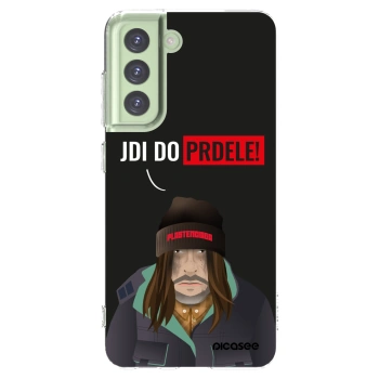Picasee silikonový průhledný obal pro Samsung Galaxy S21 FE 5G - Bezďák