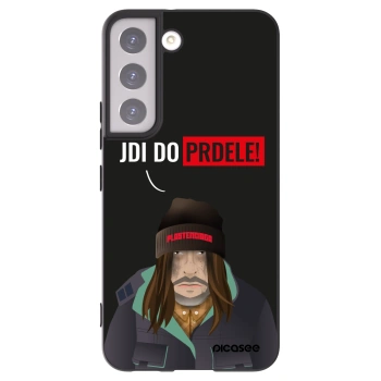 Picasee silikonový černý obal pro Samsung Galaxy S22 5G - Bezďák