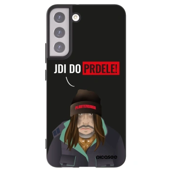 Picasee silikonový černý obal pro Samsung Galaxy S22+ 5G - Bezďák
