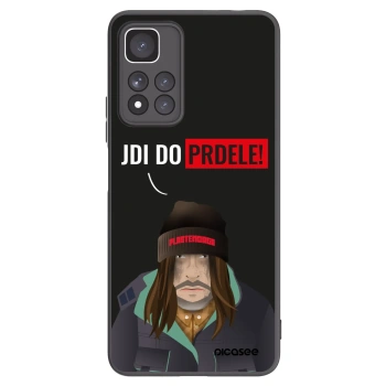 Picasee silikonový černý obal pro Xiaomi Redmi Note 11 Pro+ 5G - Bezďák