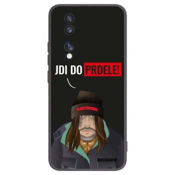 Picasee silikonový černý obal pro Honor 70 - Bezďák