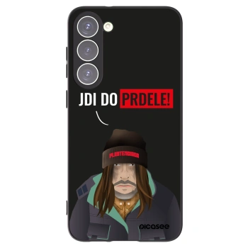 Picasee silikonový černý obal pro Samsung Galaxy S23+ 5G - Bezďák