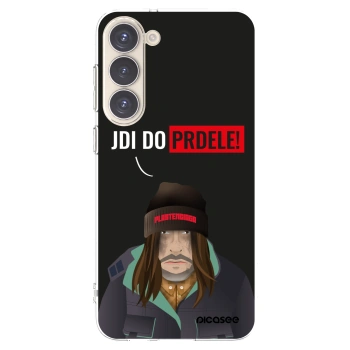 Picasee silikonový průhledný obal pro Samsung Galaxy S23+ 5G - Bezďák