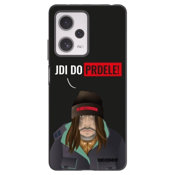 Picasee silikonový černý obal pro Xiaomi Redmi Note 12 Pro+ 5G - Bezďák