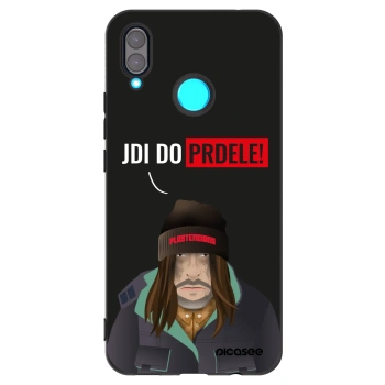 Picasee silikonový černý obal pro Huawei Nova 3 - Bezďák