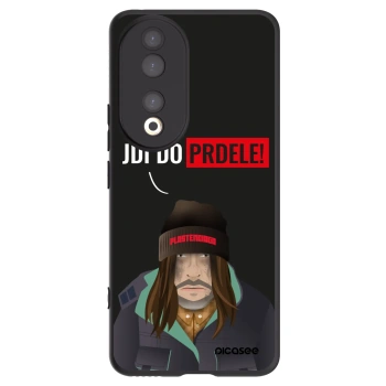 Picasee silikonový černý obal pro Honor 90 5G - Bezďák