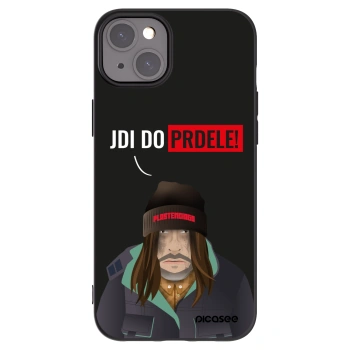 Picasee silikonový černý obal pro Apple iPhone 15 Plus - Bezďák