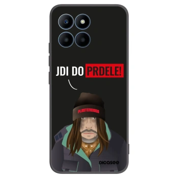 Picasee silikonový černý obal pro Honor 70 Lite - Bezďák