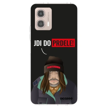 Picasee silikonový průhledný obal pro Motorola Moto G53 5G - Bezďák