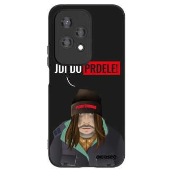 Picasee silikonový černý obal pro Honor 200 Lite - Bezďák