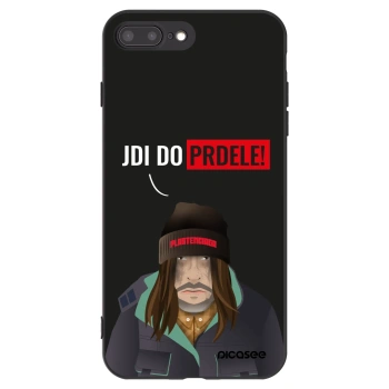 Picasee silikonový černý obal pro Apple iPhone 8 Plus - Bezďák