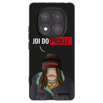Picasee silikonový černý obal pro Xiaomi Redmi Note 14 Pro 5G - Bezďák