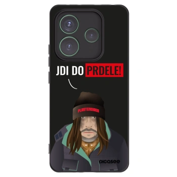 Picasee silikonový černý obal pro Xiaomi Redmi Note 14 5G - Bezďák