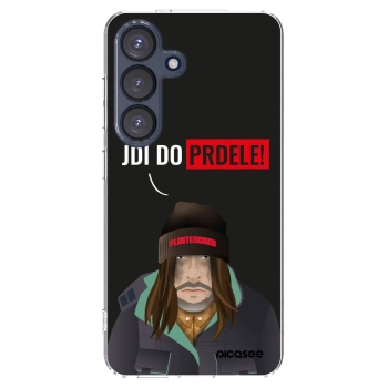 Picasee silikonový průhledný obal pro Samsung Galaxy S25 5G - Bezďák