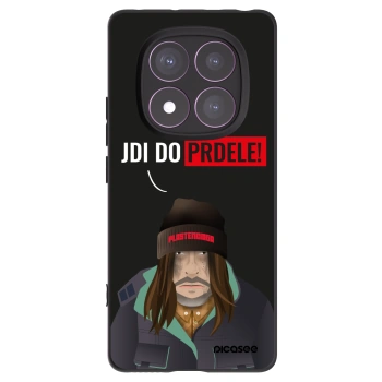 Picasee silikonový černý obal pro Xiaomi Redmi Note 14 Pro 4G - Bezďák