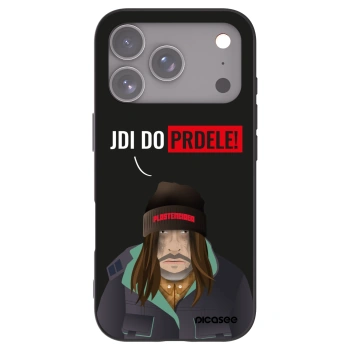 Picasee silikonový černý obal pro Apple iPhone 17 Pro - Bezďák