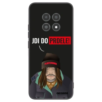Picasee silikonový černý obal pro Realme 12X - Bezďák