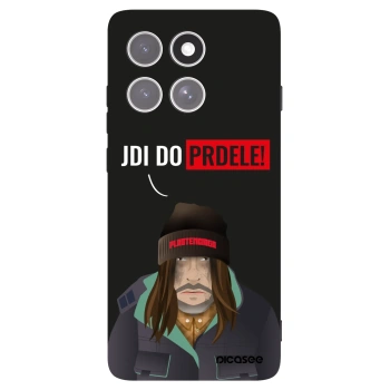 Picasee silikonový černý obal pro Motorola Edge 60 Pro - Bezďák