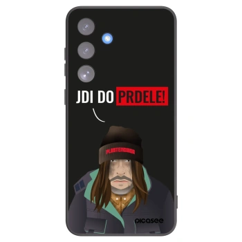 Picasee silikonový černý obal pro Samsung Galaxy S25 FE 5G - Bezďák