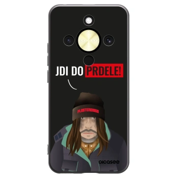 Picasee silikonový černý obal pro Honor Magic8 Lite 5G - Bezďák