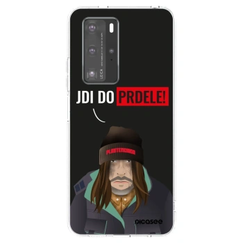 Picasee silikonový průhledný obal pro Huawei P40 Pro - Bezďák